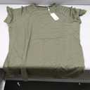 COOFANDY Mens T Shirts Casual Short Sleeve Cotton Tee Shirts Hipster Hip Hop Longline T-Shirt Basic Summer Tops (Green, XL)