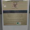 HC Collection Bed Sheets Set, HOTEL LUXURY Platinum Collection 1800 Series Bedding Set, Deep Pockets, Wrinkle & Fade Resistant, Hypoallergenic Sheet & Pillow Case Set (Queen, White)