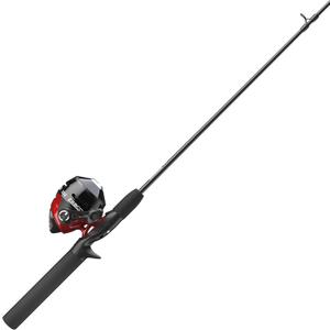 Zebco 202 Spincast Reel and Fishing Rod Combo, Right-Hand Retrieve, Pre-Spooled with 10-Pound Line,