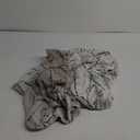 Genina 100% Waterproof Chair Covers for Dining Room Set of 2, Large Dining Room Chair Covers Protectors Stretch Kitchen Parson Chair Slipcovers for Home, Restaurant (Large, Leaves-Warm Gray)