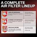 K&N Engine Air Filter: Long Life 18,000 Mile Replacement Air Filter: Compatible with 2003-2019 Subaru H4/H6 1.5/2.0/2.5/3.6L (Forester, Legacy, Outback, Impreza, WRX, Levorg, Crosstrek), KNA-2304