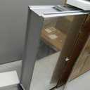 20 x 26 in Medicine Cabinet Mirror,Bathroom Mirror Cabinet with Adjustable Shelves,Aluminum Silver Medicine Cabinets for Bathroom,Recessed or Wall Mounted Medicine CabinetsAssembly Required