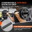 57"Olympic Barbell Bar, 2" Standard Straight Bars for Weight Lifting