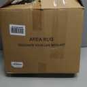 5X7 Area Rugs for Living Room, Soft Rugs Brown Washable Rug, Indoor Vintage Rugs for Bedroom Home Office Laundry, Rubber Backed Non Slip Low Pile Carpet, Dark Brown