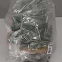 Christmas Garland 9 Ft by 12 Inch Prelit Fraser Fir Xmas Garland with 50 Lights, Real Like Lush and Classics Green Style for Indoor Outdoor Home Decoration (Brief-Classic_Plug-in)