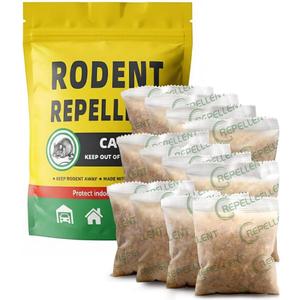 Rodent Repellent, Mouse Repellents, Rat Repellent, Natural Mice Repellent Indoor, Extra-Strength Peppermint Oil to Repel Mice and Rats, Keep Mice Away, Rat Deterrent,Powerfully&Effectively-12P