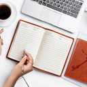 Witchcraft Gift Magic Key Leather Notebook Mysterious Witchy Gifts Witchcraft Lovers Gifts Halloween Party Gift Moon Phase Gift(A Key)