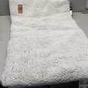 Self Warming Cat Bed Self Heating Cat Dog Mat 29.1 x 18.9 inch Extra Warm Thermal Pet Pad for Indoor Outdoor Pets with Removable Cover Non-Slip Bottom Washable (A-Light Gray)