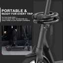 Electric Scooter Lock, Bike Lock with 5-Digit Combination, 12MM Dual Cable Locks, Security 41.3 inch Feet Bicycle Lock Anti Theft for Scooter, Bicycle, E-Bike, Electric Scooter Accessories