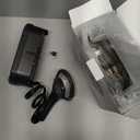 KAUGIC Water Powered Ear Cleaner, Electric Ear Wax Removal Kit, Ear Irrigation Kit with Sewage System and 4 Clean Mode, Safe and Effective Ear Flushing Kit for Adults with 3 Ear Tips - Black