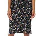 Amazon Essentials Women's Sleeveless Crossover Twist Neck Faux Wrap Dress, L