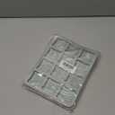 2 Pack Christmas Themed Silicone Cake Molds 12 Cavity 3D Xmas Square Cookies Biscuits Mould Tray DIY Baking Decorating Tools for Chocolate Candy Dessert Gummy Handmade Soap Clay