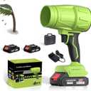 990,000 RPM 21V Cordless Leaf Blower with 26.0Ah Batteries - Handheld Electric Blower for Patio Cleaning, Car Drying, Leaves and Dust