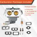 labwork 791230 Carburetor Carb with Gasket Kit Replacement for V-Twin 4 Cycle 20HP 21HP 23HP 24HP 25HP Vertical Engines Replacement for 799230 699709 499804 MIA10632