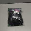 Avidlove Women Pajamas Set Notch Collar Soft Sleepwear Pjs Short Sleeve Button Down Nightwear with Long Pants (Medium, Black)