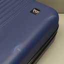 Travelers Club Cosmo Hardside Spinner Luggage, Navy Blue, Carry-On 20-Inch