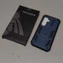 FNTCASE for Samsung Galaxy S25 Case: for Galaxy S24 Case with [Built-in Screen Protector & Kickstand] [Military-Grade Drop Protection] Heavy Duty Protective Full Body Shockproof TPU Phone Cover Blue