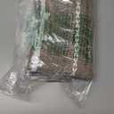 ZeeMart Hemstitched Embroidery Striped Boho Tablecloth 60x60 Inch Cocoa Brown, Heavy Weight Farmhouse Burlap Linen Brown Tablecloth, Wrinkle Resistant Washable Table Cloth for Square Table