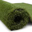 Ottomanson Artificial Grass Runner Natural 31" x 10' | Realistic Grass for Walkway, Poolside & Patio Border, Indoor Outdoor Turf Runner with Drainage Holes, UV Resistant
