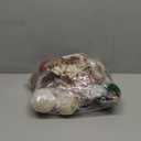 49 Pcs Christmas Velvet Ornaments 13Pcs Christmas Tree Decor Balls 3.14" 36 Pcs Velvet Vintage Ribbon Bows 5/8" Wide 6 * 8" for Xmas Tree Hanging Decorations Home Indoor Decor (Brown Color Mix)