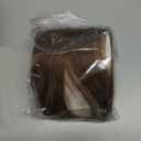 Bangs Hair Clip - Brown Clip in Bangs Real Human Hair, Fake Bangs Fringe with Temples Wispy Bangs Hair Extensions for Women Daily Wear