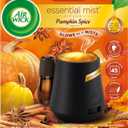 Air Wick Essential Mist Starter Kit (Diffuser + Refill), Pumpkin Spice, Fall scent, Fall spray, Essential Oils Diffuser, Air Freshener