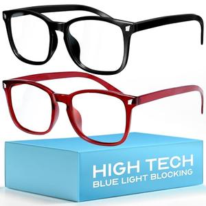 livho High Tech Blue Light Glasses - Advanced Blue Light Blocking Computer Glasses - Screen Fatigue & UV Protection