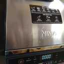Ninja EG201 Foodi 6-in-1 Indoor Grill with Air Fry, Roast, Bake, Broil, & Dehydrate, 2nd Generation, Dishwasher Safe, Black/Silver