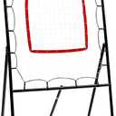 4' Lacrosse Bounce Back Rebounder Pitch Back Ball Return Training Screen by Trademark Innovations