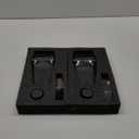 RAMPAGE PRODUCTS Hood Kit for Jeep Wrangler JK | Hood Hinges, Hood Stops, and Footman Loop, Stainless Steel, Black | 87666 | Fits 2007-2018 Jeep Wrangler JK/JKU