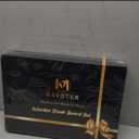 Acacia Wooden Steak Plates Board for Eating Set of 2,15.7" Meat Cutting Boards for Steak Food Serving Tray with Fork, Knife & Ramekins,Charcuterie Platter for Kitchen, BBQ & Entertaining