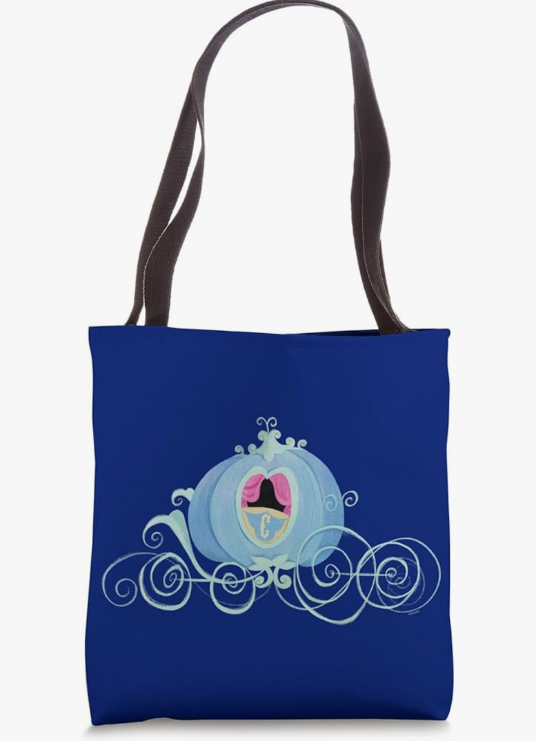 Disney Cinderella 75th Anniversary Magic Pumpkin Carriage Tote Bag