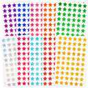3000 PCS Star Stickers, 0.6" Sparkly Holographic Stickers, Kids Rewards Holographic Colors Sticker, Foil Star Sticker for Behavior Chart, Student Planner, School Classroom Teacher Supplies, DIY