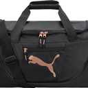 PUMA womens Evercat Candidate duffel bags, Black/Rose Gold, One Size US