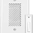 Single-Gang Electronic Door Chime Kit with Lighted Button