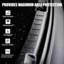 Rear Bumper Guard for Tesla Model Y Juniper 2025-2026 - TPE Material, Scratch Protection, Easy Installation - Trunk Bumper Protector Compatible with Model Y Juniper Accessories 2026