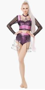 MelangCos SIX the Musical Cosplay Jane Seymour Costume Women Musical Theater Dress, Large