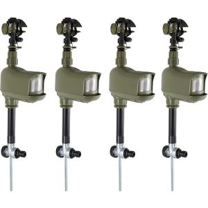 Havahart 5277 Critter Ridder Motion-Activated Animal Repellent & Sprinkler, 4 Pack