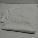 Bed Sheet, 2PCS, White, Size 51"x"58