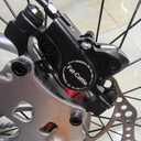Bike Hydraulic Disc Brake Set with 160mm Rotors,For Mountain Bike e-Bike Fat Bike Road Bike(Right Front Brake& Left Back Brake)(Black)