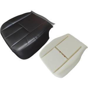 SecosAutoparts Driver Bottom Leather Seat Cover Black & Foam Cushion Compatible with Chevy Silverado GMC Sierra Tahoe Suburban Avalanche Yukon 2007 2008 2009 2010 2011 2012 2013 2014 SecosAutoparts Driver Bottom Leather Seat Cover Black & Foam Cushion Compatible with Chevy Silverado GMC Sierra Tahoe Suburban Avalanche Yukon 2007 2008 2009 2010 2011 2012 2013 2014