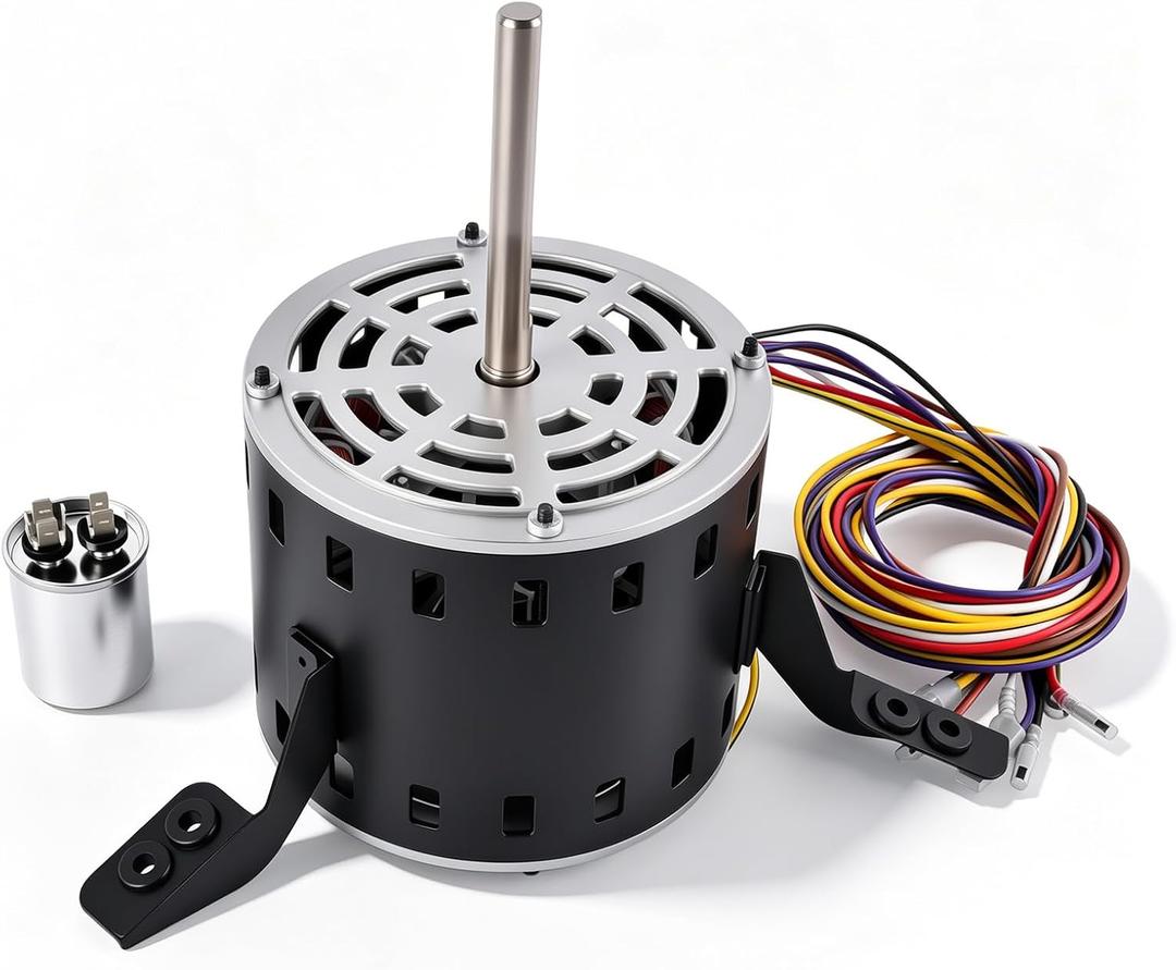 60L21 Blower Motor Replacement for Lennox 60L2101, 10M11, 81M39, 43M58 Armstrong Ducane Allied Concord Models Furnace Fan Motor 1/3 HP, 115V, 1075 RPM, 4-Speed