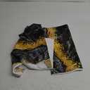 Black Gold Marble Hand Towels - Soft Absorbent Modern Abstract Kitchen Bathroom Decor (Black and Gold)  