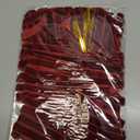 SIMISI RIBBON 24Pcs Burgundy Christmas Velvet Ribbon Bows Decorations Xmas Ornaments Vintage Decor for Tree, Wreath, Garland (3/8'' Width, 5 * 7 inch)