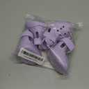 Dog Shoes, Dog Sandals for Hot Pavement, Non-Slip Waterproof Dog Booties for Winter Snowy Day and Summer, Adjustable Straps Easy-Clean Beach Outdoor Pet Boots Rugged Sole-4Pcs Purple (Size 3:2.09''x1.50'')(L*W))