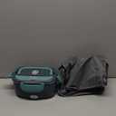 Electric Lunch Box Food Heater, 80W Portable Warmer for Car Truck Work with 304 Stainless Steel Container, 12V/24V/110V Green Heated Lunch Box Suitable for Ideal Driver/Work/Gift (1.5L Regular)