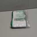 FireKylin 100 Pack Smell Proof Bags 4.7" x 7.9", Resealable Bags with Matte Window, Foil Pouch Stand Up Sealable Bags for Packaging（White）