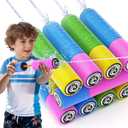 Water Guns for Kids Adults Toddler, High-Capacity Foam Squirt Gun Toy, Summer Fun Water Toys for Pool Outdoor Beach Games, Water Blaster for Ages 4-8 8-12 Boys Backyard Party Play (6.3" 12PCS)