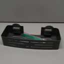 Shower Caddy Suction Cup, 1 Pack Shower Shelves for Inside Shower No Drilling, Aluminum Suction Showers Organizer with Towel Bar & Hooks Removable Bathroom Shelf Storage Rack(Gray)