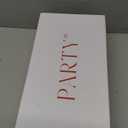 PARTY Womens Pointed Closed Toe Heels Stiletto Slingback High Heel for Women Dressy Pumps for Wedding and Office Work or Going Out (8, Burgundy Patent)